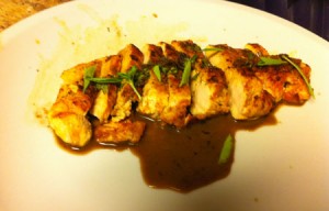 Sautéed Chicken Breast with Basil
