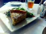 Bistro Two Eighteen's quiche Lorraine