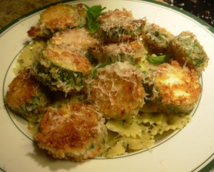 Fried-Zucchini Pasta